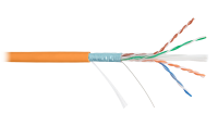 Кабель NIKOLAN F/UTP, 4 пары, Кат.6, 23 AWG, внутренний, LSZH, 305м/100м, где хх-цвет 